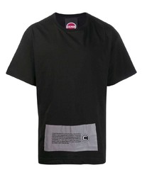 Мужская черная футболка с круглым вырезом с принтом от Colmar A.G.E. By Shayne Oliver