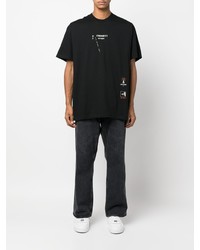 Мужская черная футболка с круглым вырезом с принтом от Carhartt WIP