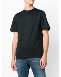 Мужская черная футболка с круглым вырезом с принтом от Golden Goose Deluxe Brand
