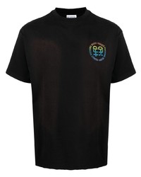 Мужская черная футболка с круглым вырезом с принтом от Honey Fucking Dijon