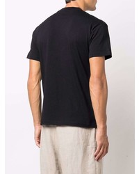 Мужская черная футболка с круглым вырезом с принтом от Jacquemus