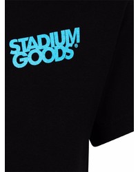 Мужская черная футболка с круглым вырезом с принтом от Stadium Goods