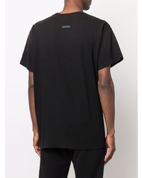 Мужская черная футболка с круглым вырезом с принтом от Fear Of God