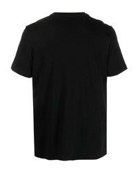 Мужская черная футболка с круглым вырезом с принтом от Ballantyne