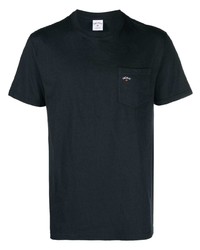 Мужская черная футболка с круглым вырезом с принтом от NOAH NY
