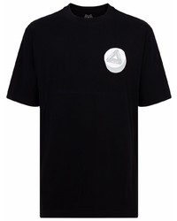 Мужская черная футболка с круглым вырезом с принтом от Palace