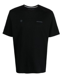 Мужская черная футболка с круглым вырезом с принтом от Patagonia