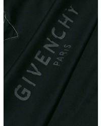 Мужская черная футболка с круглым вырезом с принтом от Givenchy