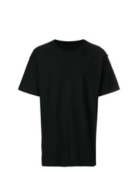 Мужская черная футболка с круглым вырезом с принтом от Represent