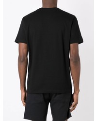 Мужская черная футболка с круглым вырезом с принтом от OSKLEN