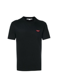Мужская черная футболка с круглым вырезом с принтом от Stella McCartney