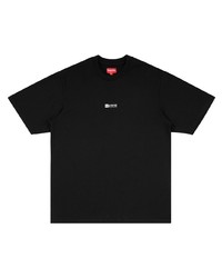 Мужская черная футболка с круглым вырезом с принтом от Supreme