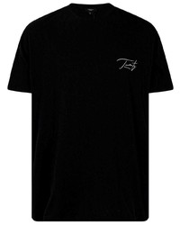 Мужская черная футболка с круглым вырезом с принтом от Twenty Montreal