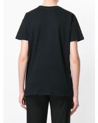 Женская черная футболка с круглым вырезом с шипами от Marco Bologna