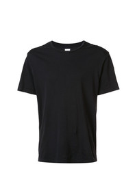 Мужская черная футболка с круглым вырезом от 321