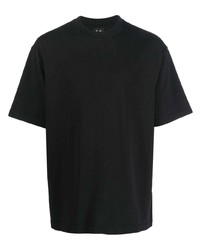 Мужская черная футболка с круглым вырезом от 44 label group