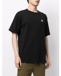 Мужская черная футболка с круглым вырезом от AAPE BY A BATHING APE