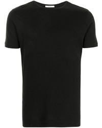 Мужская черная футболка с круглым вырезом от Adam Lippes