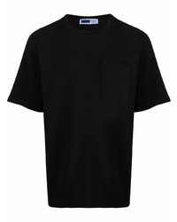 Мужская черная футболка с круглым вырезом от AFFIX