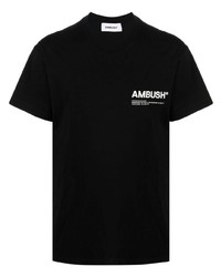Мужская черная футболка с круглым вырезом от Ambush