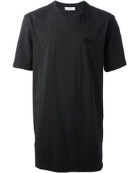 Мужская черная футболка с круглым вырезом от Ami