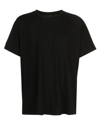 Мужская черная футболка с круглым вырезом от Amiri