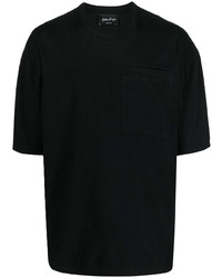 Мужская черная футболка с круглым вырезом от Andrea Ya'aqov