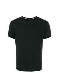 Мужская черная футболка с круглым вырезом от Ann Demeulemeester