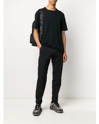 Мужская черная футболка с круглым вырезом от Veilance