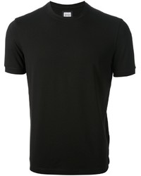 Мужская черная футболка с круглым вырезом от Armani Collezioni