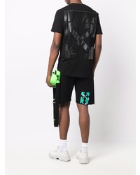 Мужская черная футболка с круглым вырезом от Off-White