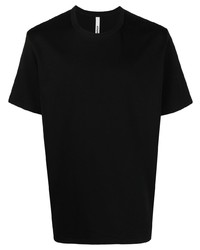 Мужская черная футболка с круглым вырезом от Attachment