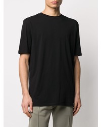 Мужская черная футболка с круглым вырезом от Haider Ackermann