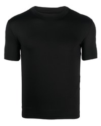 Мужская черная футболка с круглым вырезом от Balenciaga