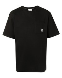 Мужская черная футболка с круглым вырезом от BAPE BLACK *A BATHING APE®