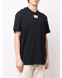 Мужская черная футболка с круглым вырезом от VTMNTS