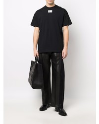 Мужская черная футболка с круглым вырезом от VTMNTS