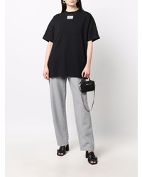 Мужская черная футболка с круглым вырезом от VTMNTS