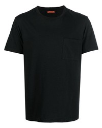 Мужская черная футболка с круглым вырезом от Barena