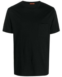 Мужская черная футболка с круглым вырезом от Barena