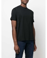 Мужская черная футболка с круглым вырезом от Herno
