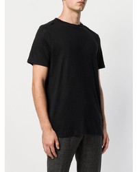 Мужская черная футболка с круглым вырезом от Isabel Marant