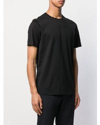 Мужская черная футболка с круглым вырезом от Theory