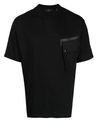 Мужская черная футболка с круглым вырезом от Belstaff