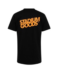 Мужская черная футболка с круглым вырезом от Stadium Goods