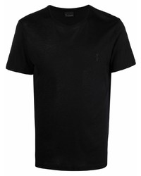 Мужская черная футболка с круглым вырезом от Billionaire