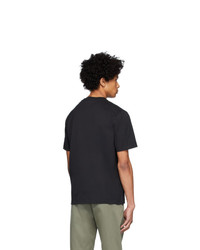 Мужская черная футболка с круглым вырезом от Études