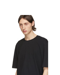 Мужская черная футболка с круглым вырезом от Tiger of Sweden Jeans