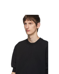 Мужская черная футболка с круглым вырезом от Random Identities