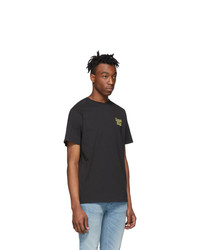 Мужская черная футболка с круглым вырезом от Saturdays Nyc